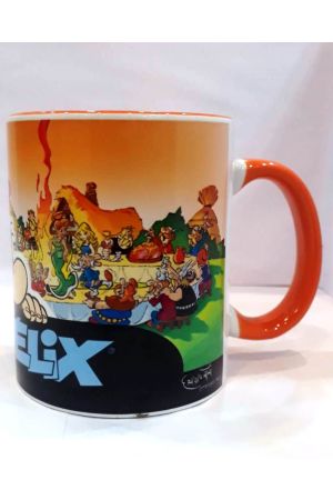 Khowabnama Coffee Mug - Asterix (Orange)