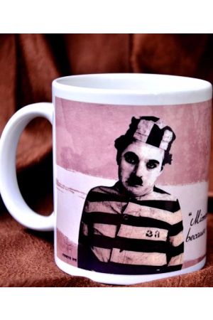 Coffee Mug - Charlie Chaplin (White)