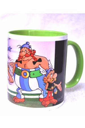 Coffee Mug - Asterix (Green)
