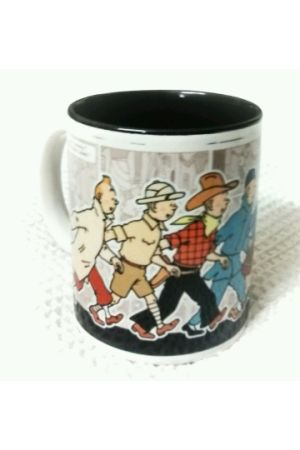 Khowabnama Coffee Mug - Tintin (Black)