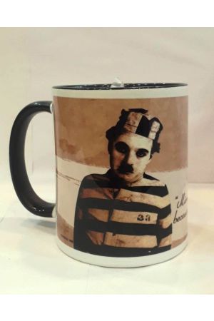 Coffee Mug - Charlie Chaplin (Black)