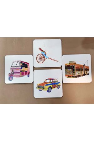 Coasters:Vahan Artwork (Set of 4)